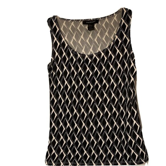 ashley stewart black top sleeveless size 12 - Picture 1 of 4